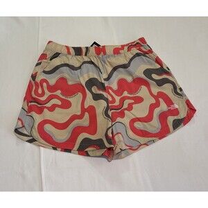 North Face Women's Class V Pathfinder Pull-On Short Flash Dry Size L Beige/Pink